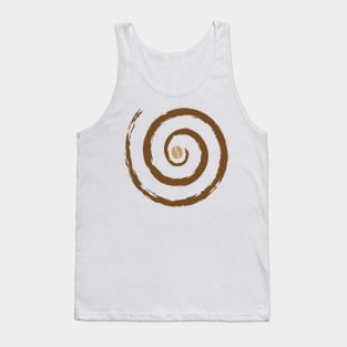 Tornado of Coffee Design for Boys Men Girls Women Kids Tank Top